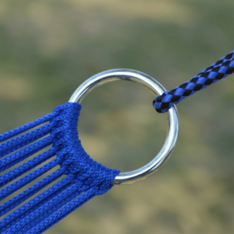Portable Nylon Net Hammock for Camping & Travel