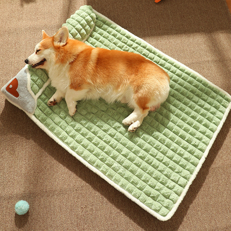 Soft Thickened Four Seasons Pet Bed Mat for Enhanced Comfort