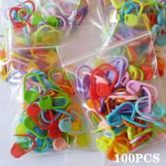 1000pcs Multicolor Stitch Markers Crochet Locking Accessories Needle Clip Knitti