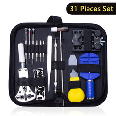 31pcs Watch Repair Tool Set Disassembly Clock Kit