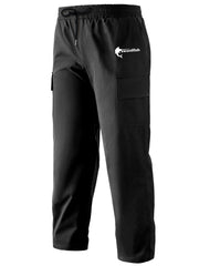 Flap Pockets Cargo Pants Men's Casual Drawstring Cargo Pants
