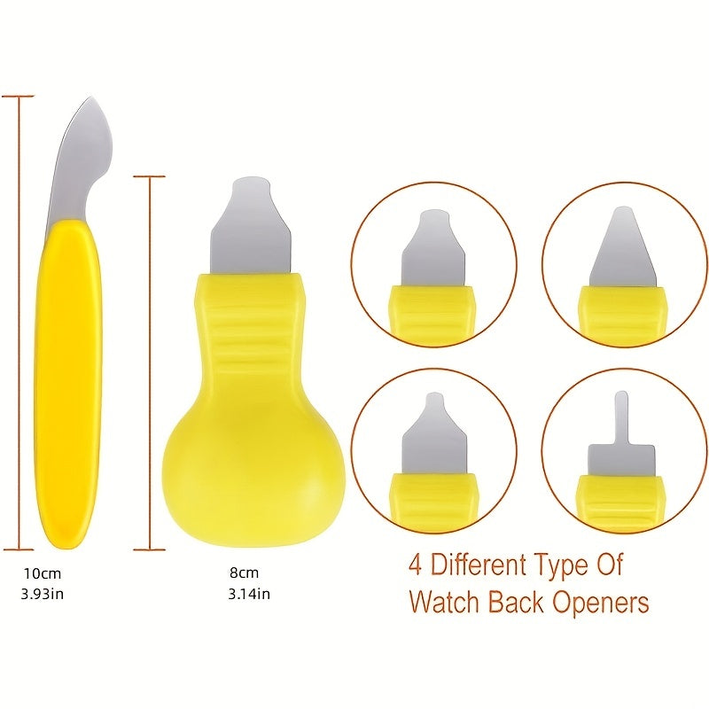 Adjustable Watch Repair Tool Kit - 8pcs Set for Watch Back Remover and Opener