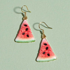 Simulation Mini Food Cake Fruit Hook Earrings Jewelry Gift