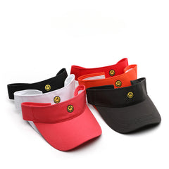 Sunshade Breathable Curved Brim Visor Top Hat For Men