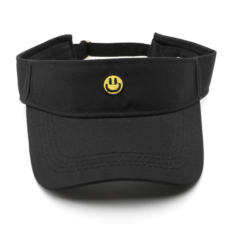 Sunshade Breathable Curved Brim Visor Top Hat For Men