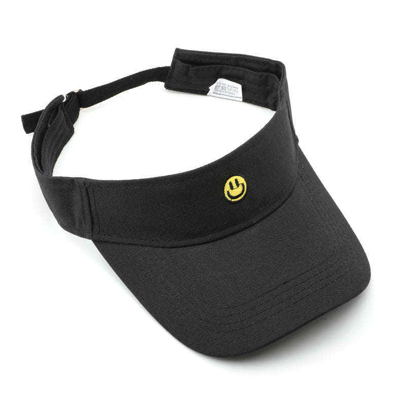 Sunshade Breathable Curved Brim Visor Top Hat For Men