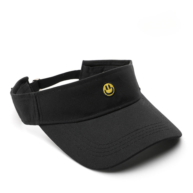 Sunshade Breathable Curved Brim Visor Top Hat For Men