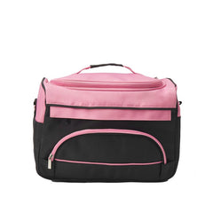 Large Capacity Colorblock Cosmetic Handbag Lightweight Portable Bag