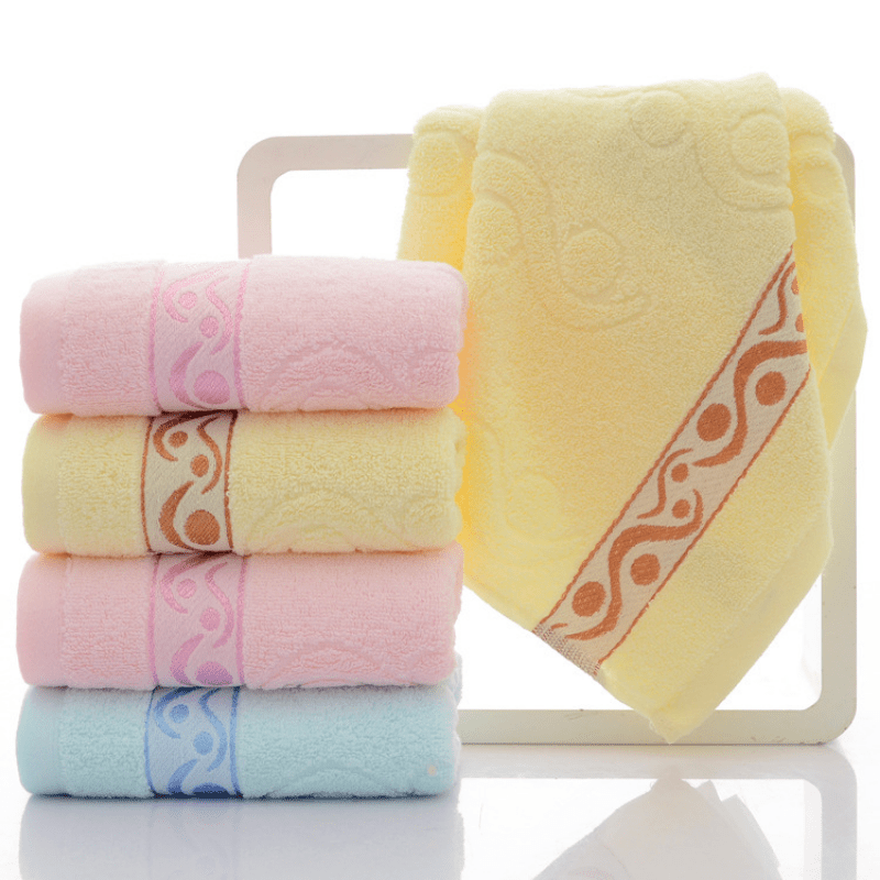 Embroidered Hand Towel Soft Skin-friendly Face Towel Absorbent Towel