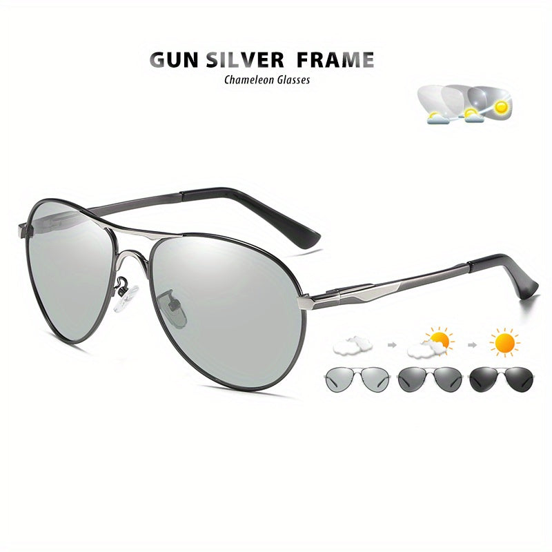 Photochromic Polarized Sunglasses for Driving UV400