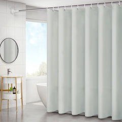 Peva Plain Thickened Bath Curtain Waterproof Shower Curtain