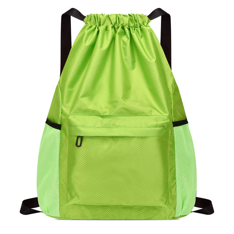 Waterproof Drawstring Backpack Lightweight Sports Gym Shoulder Bag