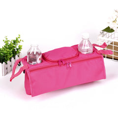 Universal Baby Stroller Storage Bag with Bottle Holder