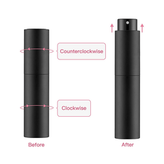 10ml Refillable Perfume Spray Bottle for Travel and Outings