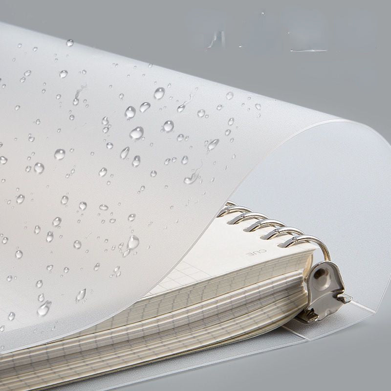 Metal Clip PP Loose leaf Notebook 7x9.5 inches