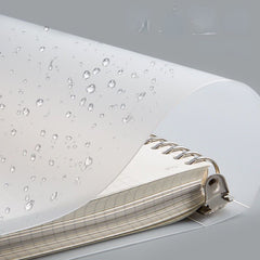 Metal Clip PP Loose leaf Notebook 7x9.5 inches