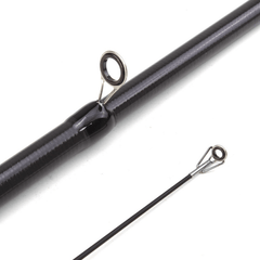 Compact Retractable Fishing Rod with Wooden Handle