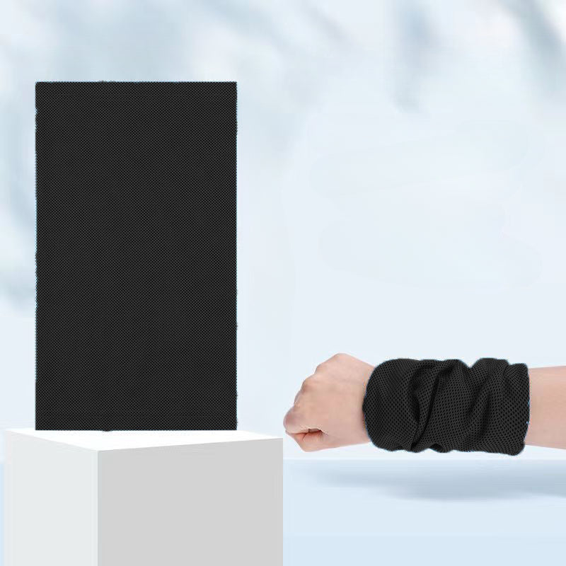 Unisex Sports Wrist Towel Cooling Sweat-absorbing Towel