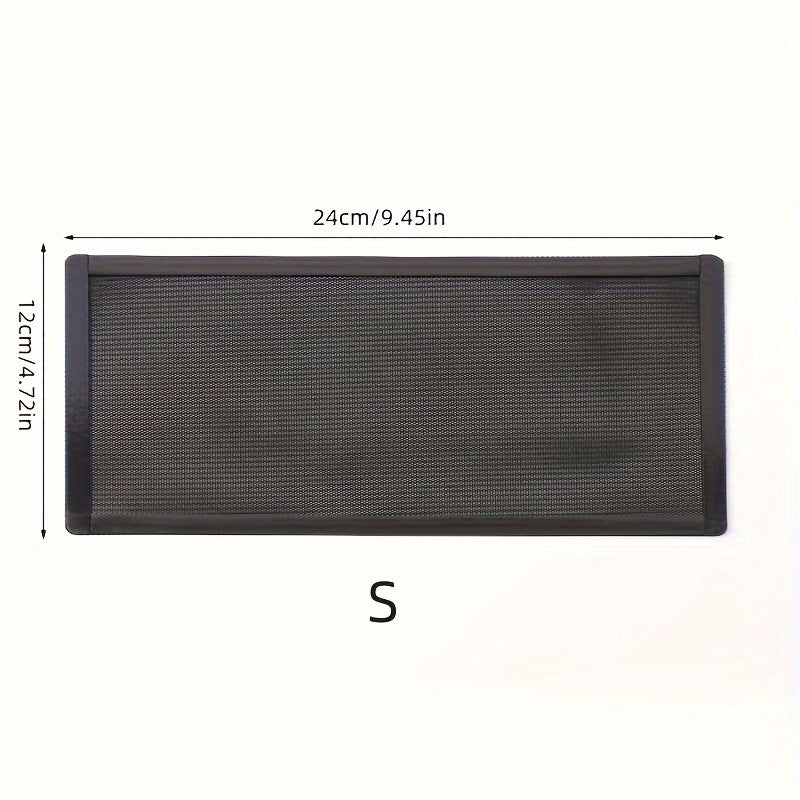 1pc Magnetic Dustproof Net Computer Case Cooling Fan Dustproof Net