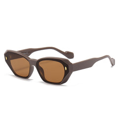 Geometric Cat Eye Sunglasses Anti Glare UV400 Sun Shades