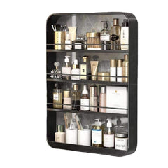 Wall Mounted Rack for Seasonings Cosmetics Bathroom Storage