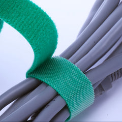 6 Rolls Hook & Loop Straps for Home & Office Organization