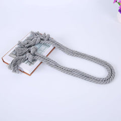 2pcs Cotton Rope Curtain Tiebacks, Modern Design Curtain Buckles