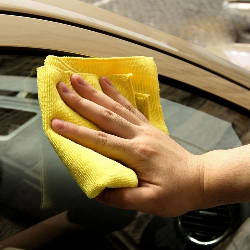 1pc Microfiber Kitchen Wash Auto Car Home Dry Polishing Cloth Cleaning Towel