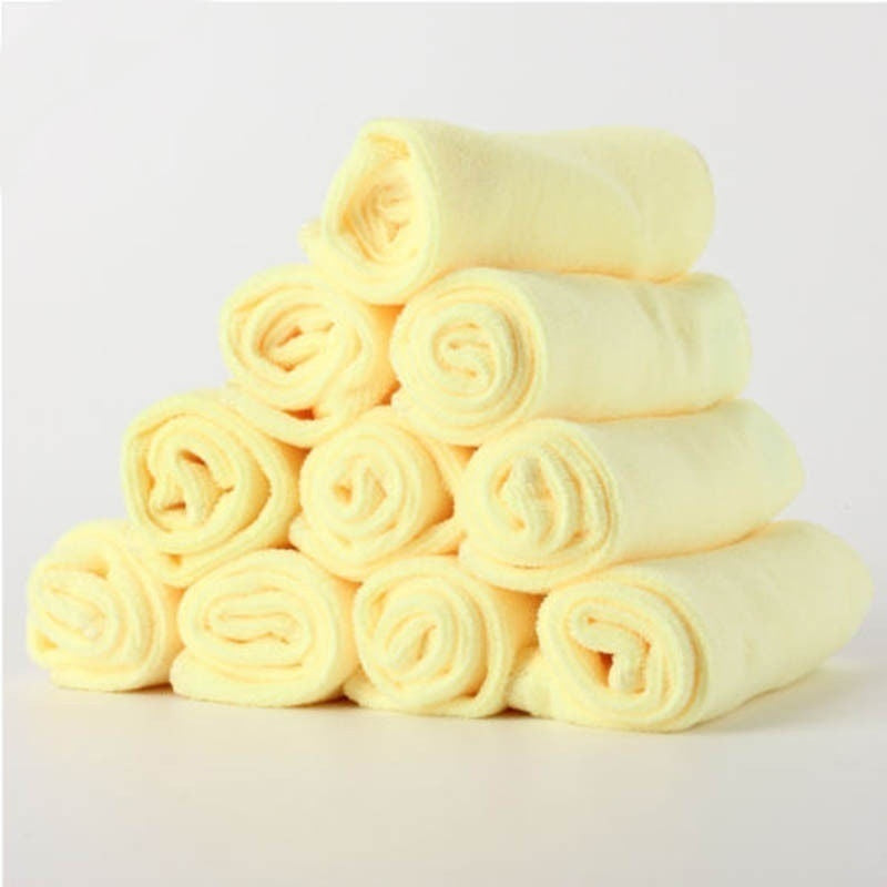 1pc Microfiber Kitchen Wash Auto Car Home Dry Polishing Cloth Cleaning Towel