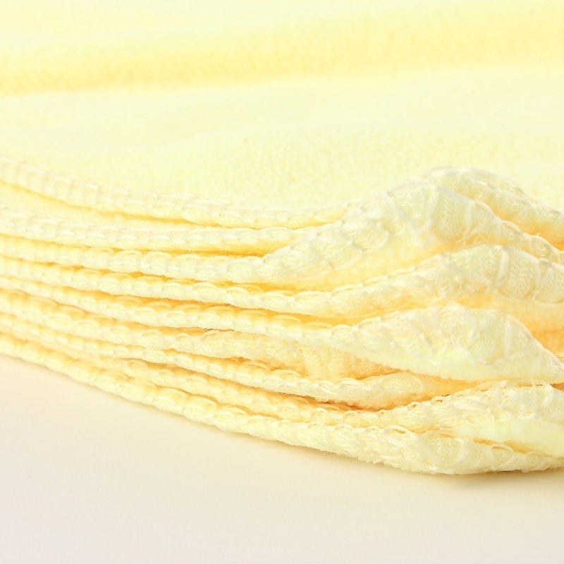 1pc Microfiber Kitchen Wash Auto Car Home Dry Polishing Cloth Cleaning Towel