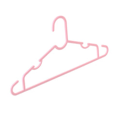 5pcs Non-slip Plastic Coat Hanger Groove Household Clothes Hanger