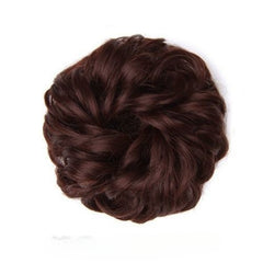 Messy Donut Hair Buns Updo Chignon Synthetic Extensions for Daily Use