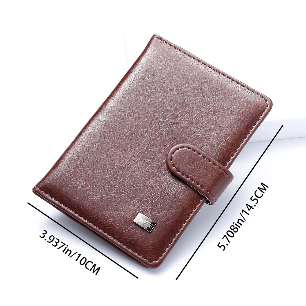 Vintage Solid Bifold Coin Purse Portable Clutch Coin Purse