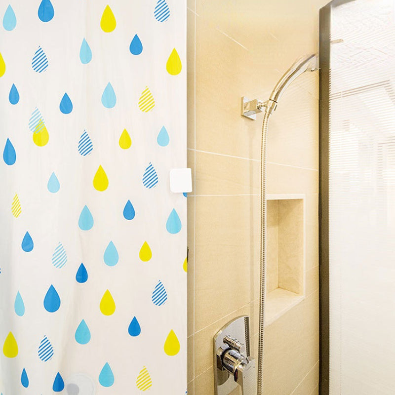 2pcs Shower Curtain Clip Anti Splash Fixed Shower Curtain Clip