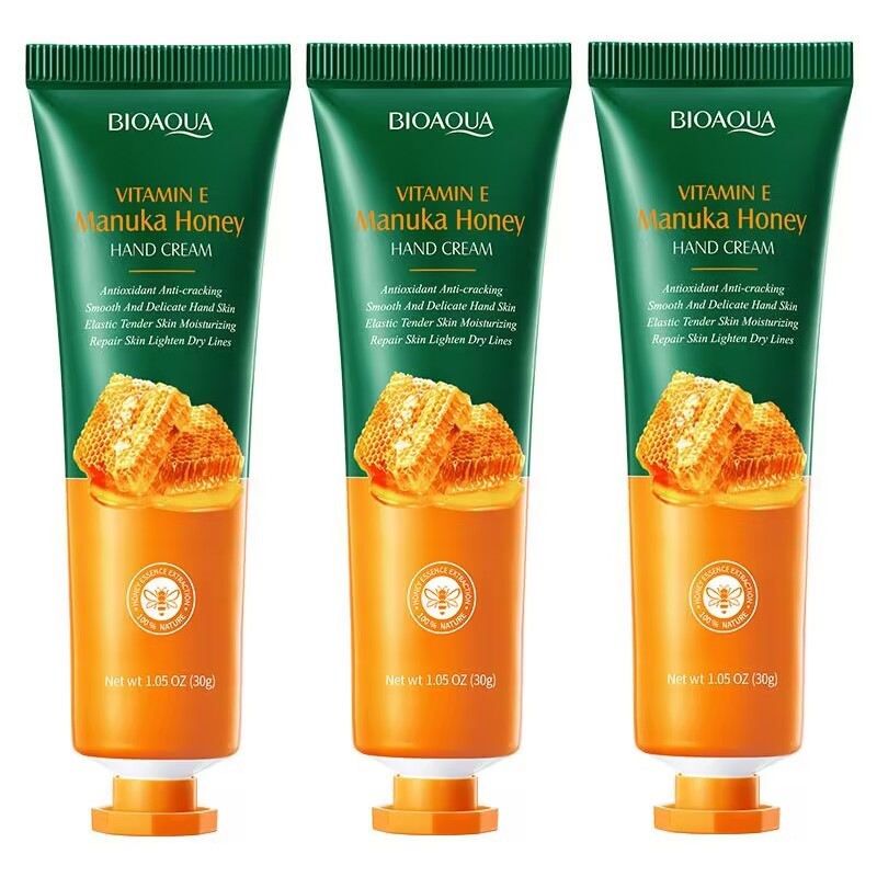 3pcs Honey Hand Cream - Nourish & Hydrate Rough Skin - Whitening Formula