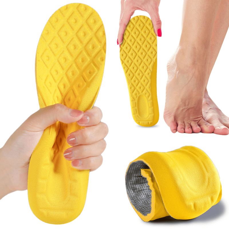 Sports Shoes Insoles Soft Running Insole Shock Absorption Arch Support