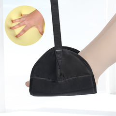 Portable Memory Foam Foot Rest Hammock for Travel Office Home