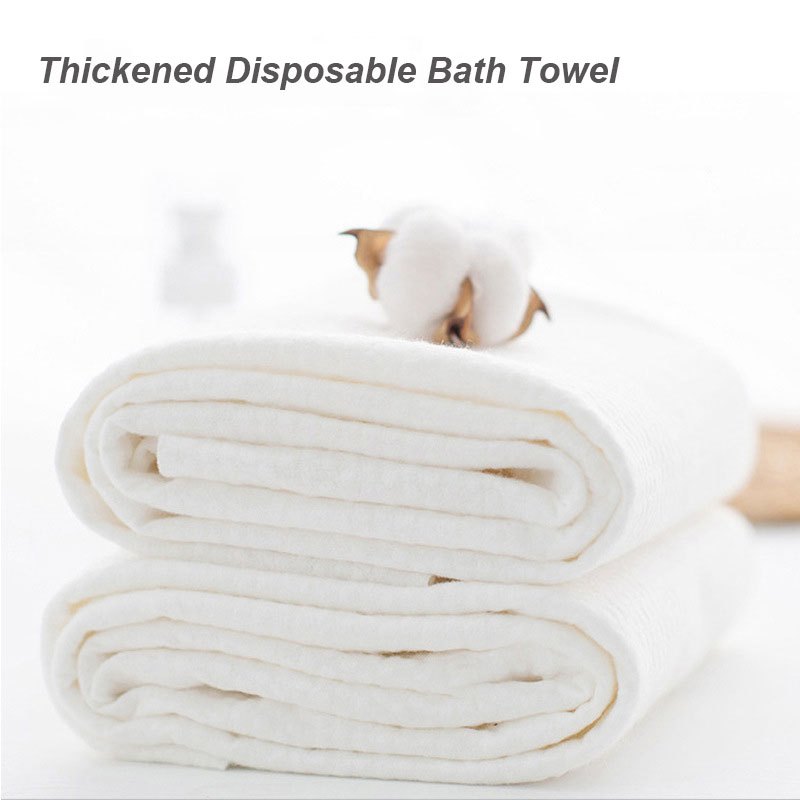 1pc Disposable Bath Towel Large Portable Tablet Hotel Travel
