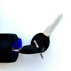 Universal Anti Theft Lock & 2 Keys with Steel Rope Cable