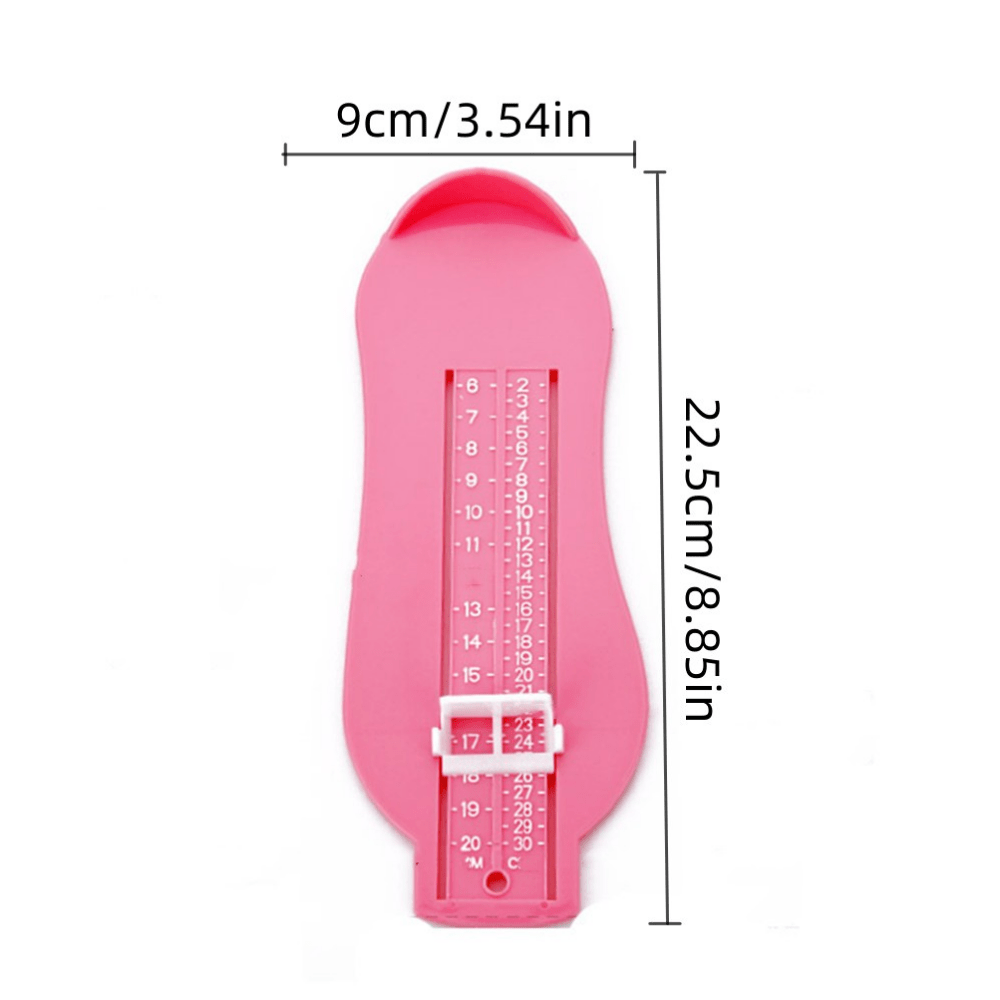 Adjustable Foot Ruler Measure Gauge for Baby Shoes