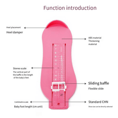 Adjustable Foot Ruler Measure Gauge for Baby Shoes