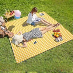 Waterproof Pocket Beach Blanket Lightweight Mat for Outdoor Picnic & Camping