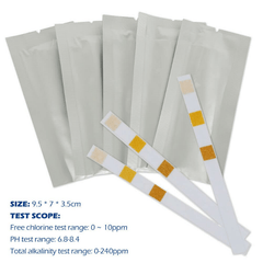50Packs 3 In 1 Pool Test Strips Spa Hot Tub Swimming Pool Test Strips