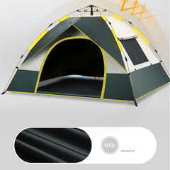 Quick Opening Camping Tent for 2-4 People UV Protection