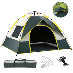 Quick Opening Camping Tent for 2-4 People UV Protection