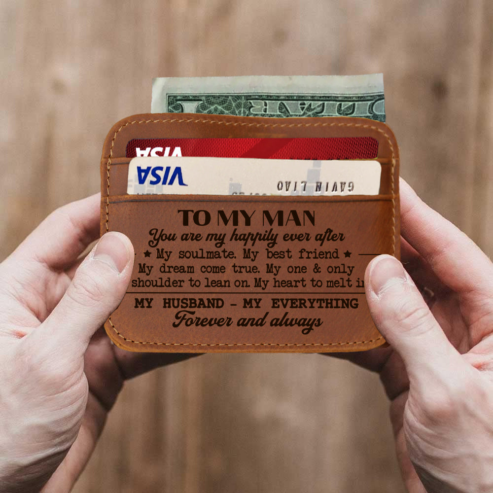 Vintage PU Leather Wallet Coin Purse Card Holder Men
