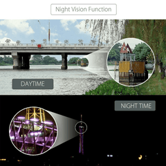 HD Monocular Telescope 25-75x Zoom Low Light Night Vision