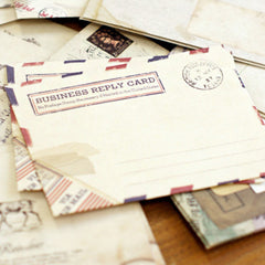 12 Rustic European Style Retro Small Envelopes