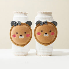 Baby Knee Pads Cartoon Animal Crawling Protectors Leg Warmers