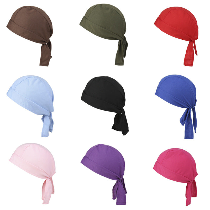 Candy Colored Pirate Hats Chemotherapy Hats Outdoor Cycling Hats